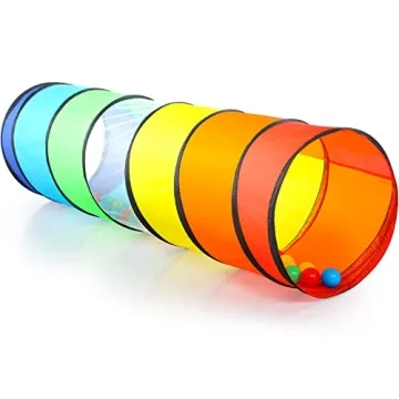 Kids Play Tunnel Tent for Colorful Indoor Outdoor Fun