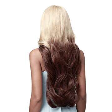 Bobbi Boss HD Lace Front Wig 13X7 Deep Lace Part MLF476 Kinna (1B)