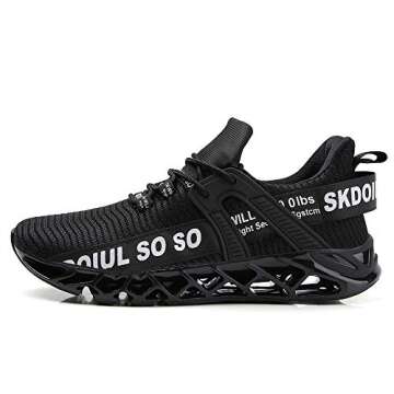 TSIODFO Sneakers for Men Sport Running Shoes Athletic Tennis Walking Shoes Fashion Jogging Sneaker B...