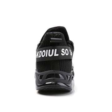 TSIODFO Sneakers for Men Sport Running Shoes Athletic Tennis Walking Shoes Fashion Jogging Sneaker Black White Size 11