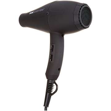 RUSK Super Freak 2000 Watt Professional Hair Dryer with Ceramic and Tourmaline and Powerful Italian Motor