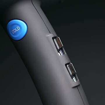 RUSK Super Freak 2000 Watt Professional Hair Dryer with Ceramic and Tourmaline and Powerful Italian Motor