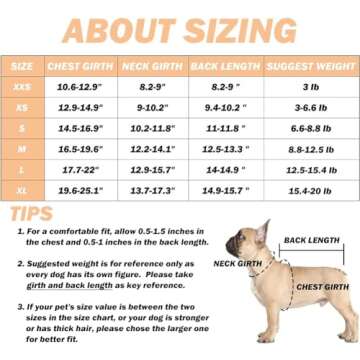 Dog’s Recovery Suit Post Surgery Shirt for Puppy, Wound Protective Clothes for Little Animals(Pink Stars-m)