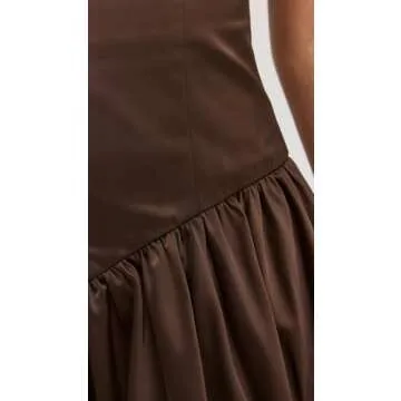 Lioness Dollhouse Mini Dress - Chic Coffee Brown Style
