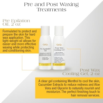 GiGi Brazilian Waxing Kit for Smooth Skin at Home