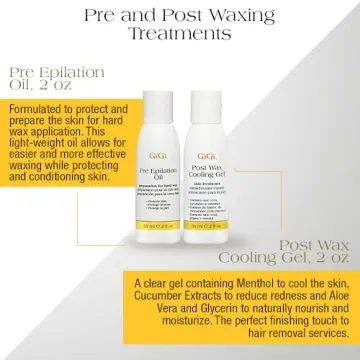 GiGi Brazilian Waxing Kit for Smooth Skin at Home