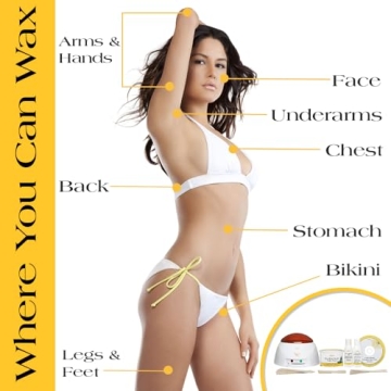 GiGi Brazilian Waxing Kit for Smooth Skin at Home