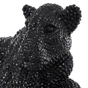 Luxurious Deco 79 Leopard Decor Sculpture for Home