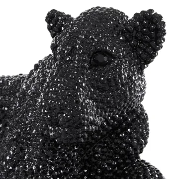 Luxurious Deco 79 Leopard Decor Sculpture for Home