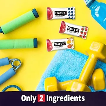 Healthy Vegan Gluten-Free Mini Fruit Bars Variety Pack