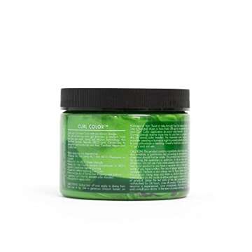As I Am Curl Color in Emerald Green - 6 oz Curling Gel for Vibrant Temporary Color