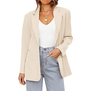 Stylish MEROKEETY Women's Blazer for Office and Casual Wear