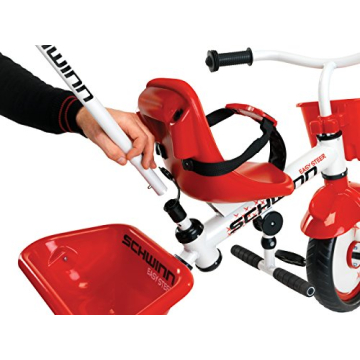Schwinn Easy Steer Toddler Tricycle with Push Handle