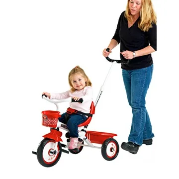 Schwinn Easy Steer Toddler Tricycle with Push Handle