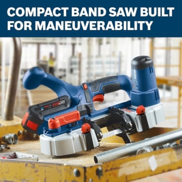 Bosch 18V Compact Band Saw Lightweight Precision Tool