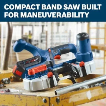 Bosch 18V Compact Band Saw Lightweight Precision Tool