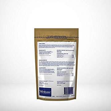 Virbac C.E.T. Enzymatic Oral Hygiene Chews, Small Dog, 30 Count,Beef,0.65 pounds