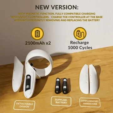 Oculus Quest 2 Bioherm Charging Dock with Batteries