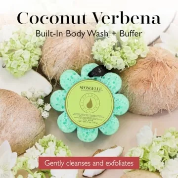 SPONGELLÉ Wild Flower Buffer with Coconut Verbena