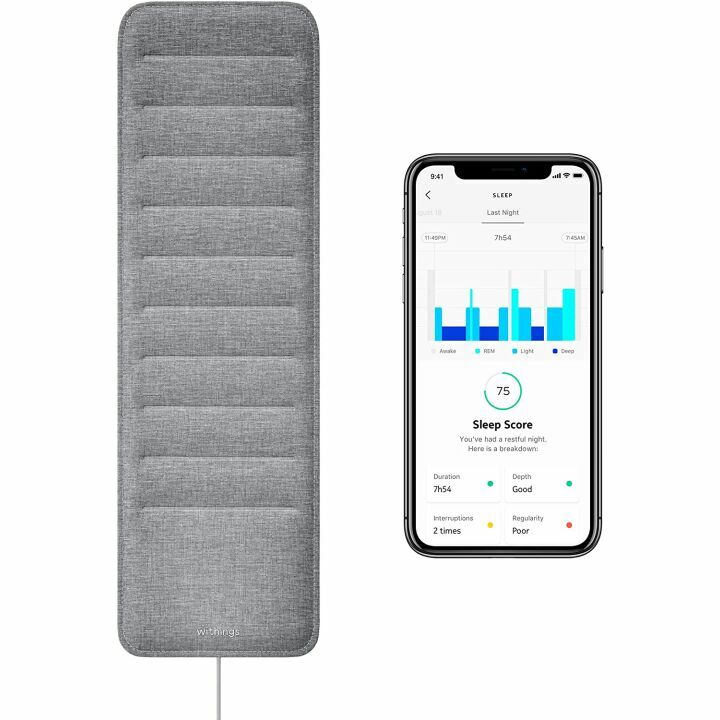 Withings Sleep Tracking Pad for Better Sleep Insights