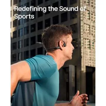 SHOKZ New OpenRun Pro 2 - Open-Ear, Bone Conduction Sport Headphones - with Headband - Sweat Resistant, Workout Headphones - Secure, Wireless, Comfortable Fit-Deep Bass and Smart Mic App