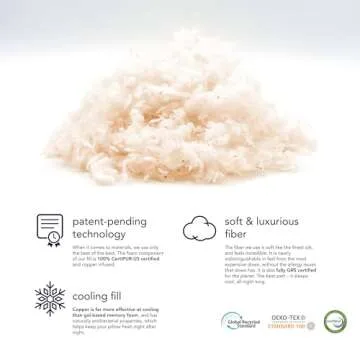 Honeydew Scrumptious Cooling Side Sleeping Pillow with Free Pillowcase | Best for Side Sleepers- Neck and Shoulder Pain Relief Pillow- The Most Awarded Side Sleeper Pillow- Made in The USA (King Size)