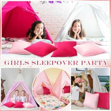 Berlune Velvet Throw Pillow Covers - Elegant 6 Pcs for Home Decor