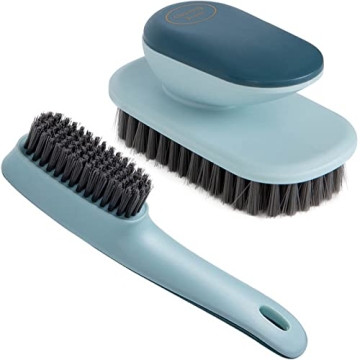 Selaurel Laundry Scrub Brush 2 Pack for Stains - Cleaning Tool