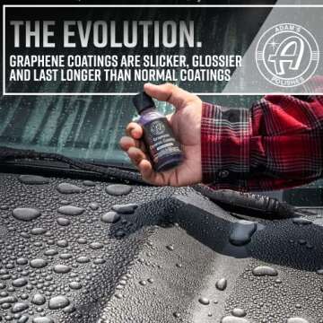 Adam's Polishes UV Graphene Ceramic Coating - 10H Ceramic Coating for Cars W/UV Glow Technology | 7+...