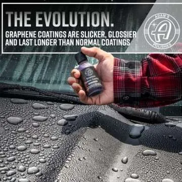 Adam's Polishes UV Graphene Ceramic Coating - 10H Ceramic Coating for Cars W/UV Glow Technology | 7+...