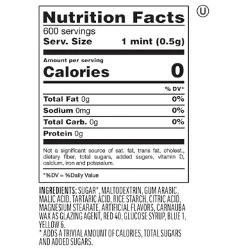 Tic Tac Sour Cherry Mints Naughty or Nice Holiday Treats