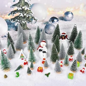 Artiflr 30PCS Mini Christmas Trees for Holiday Decor