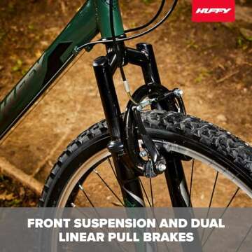 Huffy Mountain Bike 24-27.5 inch Lightweight Adventure