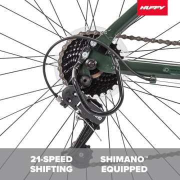 Huffy Mountain Bike 24-27.5 inch Lightweight Adventure