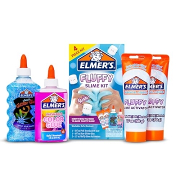 Elmer's Fluffy Slime Kit for Kids – Creative Fun Inside