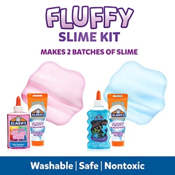 Elmer's Fluffy Slime Kit for Kids – Creative Fun Inside