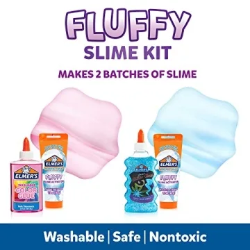 Elmer's Fluffy Slime Kit for Kids – Creative Fun Inside