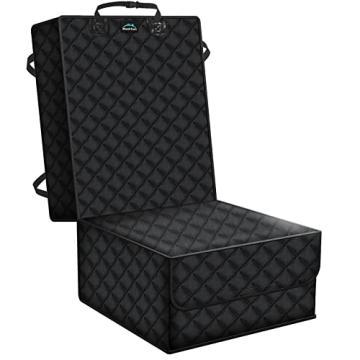 WEEKSUN Front Seat Car Cover Protector for Dog, Waterproof 600D Oxford Pet Car seat Cover with Full ...