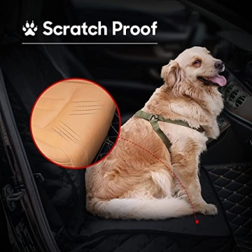 WEEKSUN Waterproof Dog Car Seat Cover - Full Protection