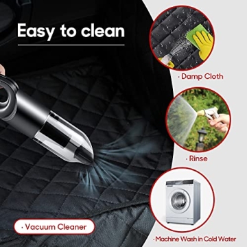 WEEKSUN Waterproof Dog Car Seat Cover - Full Protection