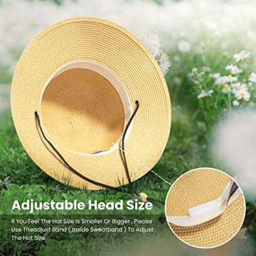 Stylish Sun Hat for Women with UV Protection and Brim