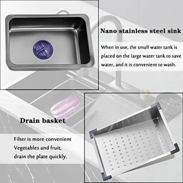 Stylish NOYHHAV Waterfall Kitchen Sink for Modern Homes