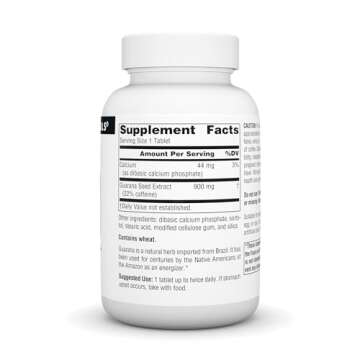 Source Naturals Guarana Energizer - Natural Energy Boost