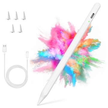 Stylus Pen for iPad 2018-2023 with Palm Rejection, Active Pencil for All iPad Models