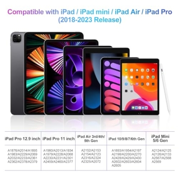 Stylus Pen for iPad with Palm Rejection 2018-2023
