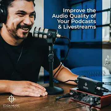 Coda MB-1 Mic Preamp - 48V Power & 25dB Gain Booster