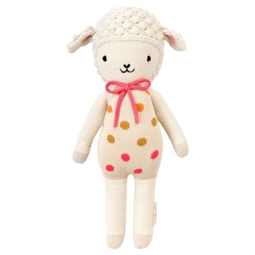 Lucy The Lamb Hand-Knit Doll – Fair Trade, Heirloom Quality, 10 Meals Donated