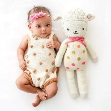 Lucy The Lamb Hand-Knit Doll Fair Trade Heirloom Quality