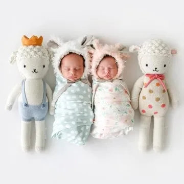 Lucy The Lamb Hand-Knit Doll Fair Trade Heirloom Quality