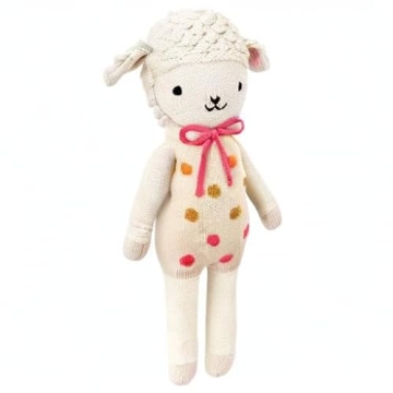 Lucy The Lamb Hand-Knit Doll Fair Trade Heirloom Quality